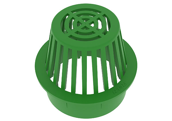 Load image into Gallery viewer, 6 in. Green Atrium Grate