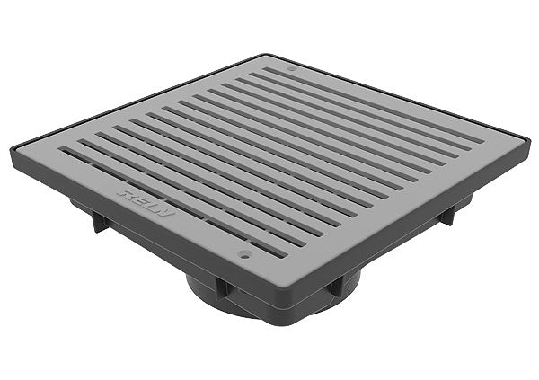 Load image into Gallery viewer, 9in Vortex Pit Linear Grey Grate