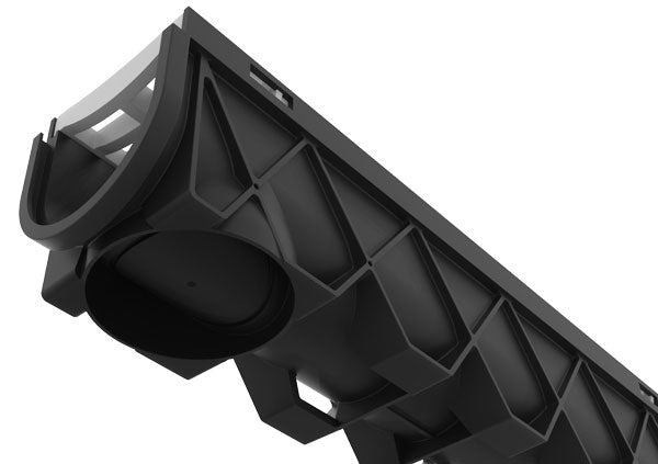Load image into Gallery viewer, Storm Drain 40in w Portland Grey Plastic Grate