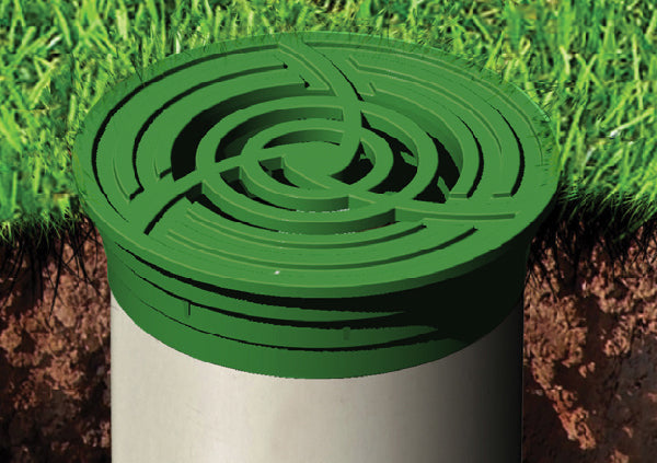 Load image into Gallery viewer, 3 in. and 4 in. Round Green Grate
