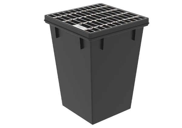 Load image into Gallery viewer, 18in x 18in x 24in Catch Basin Galvanized Grate