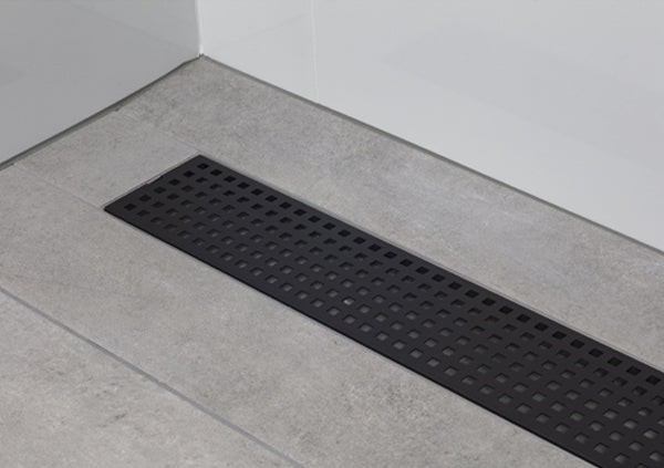 Black clearance shower drain