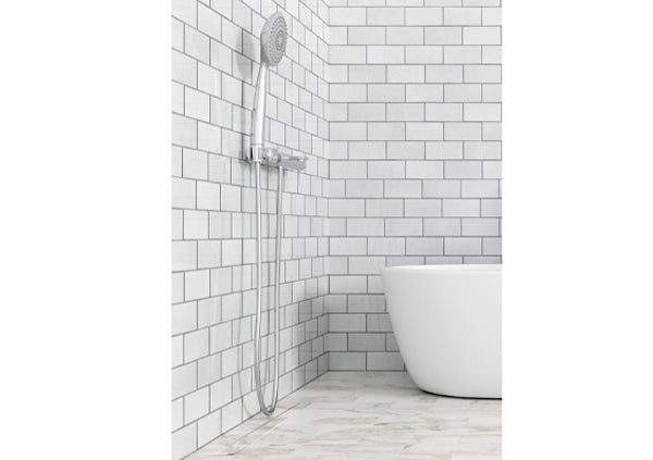 Load image into Gallery viewer, 32" Shower Drain with Tile Insert Stainless Steel Grate