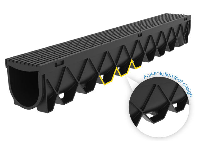 Load image into Gallery viewer, 40ft Channel with Heelguard Grate