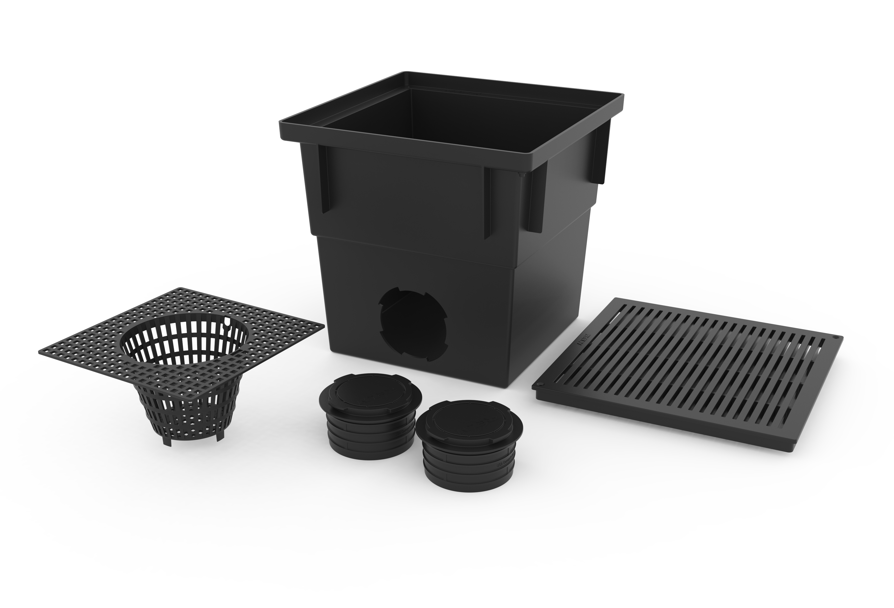 Load image into Gallery viewer, 13 in. x 13 in. Catch Basin Kit - Black