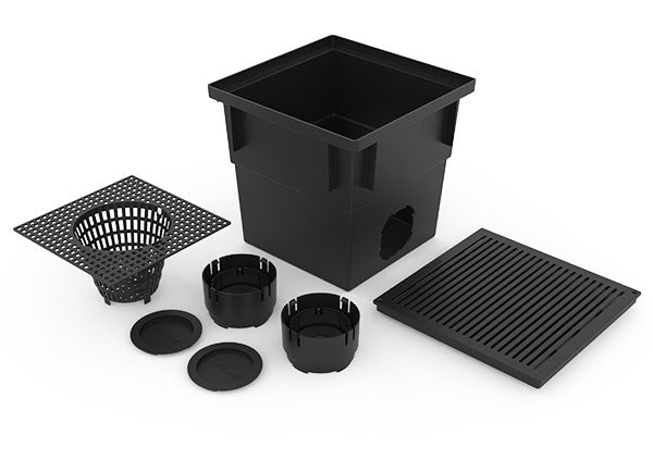 Load image into Gallery viewer, 13 in. x 13 in. Catch Basin Kit - Black