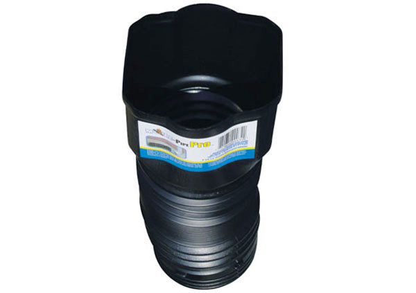 Load image into Gallery viewer, 3x4x4 Flexible Black Downspout Adapter