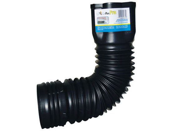 Load image into Gallery viewer, 3x4x4 Flexible Black Downspout Adapter