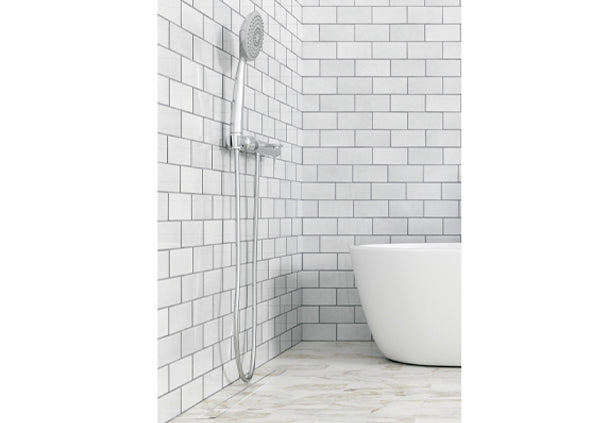 Load image into Gallery viewer, 28&quot; Shower Drain with Tile Insert Stainless Steel Grate