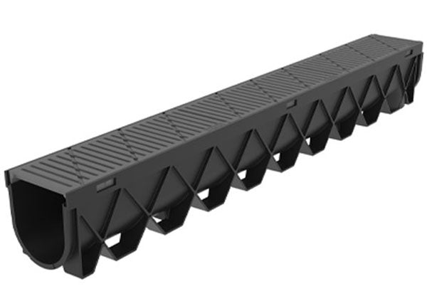 Load image into Gallery viewer, Storm Drain 40 in. Ductile Iron Black Grate